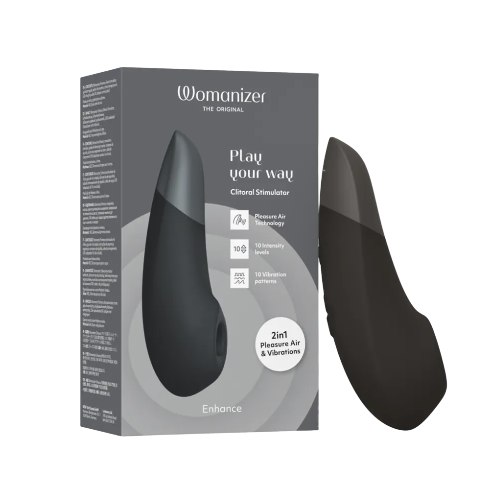 Womanizer Enhance – 2-i-1 lufttryksvibrator & klitorisstimulator