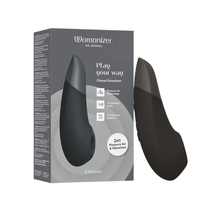 Womanizer Enhance – 2-i-1 lufttryksvibrator & klitorisstimulator